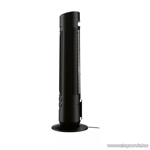 SilverCrest STVL 50 C1 Digitális toronyventilátor, oszlopventilátor LED kijelzővel, távirányítóval, fekete, 50 W (HG08853A)