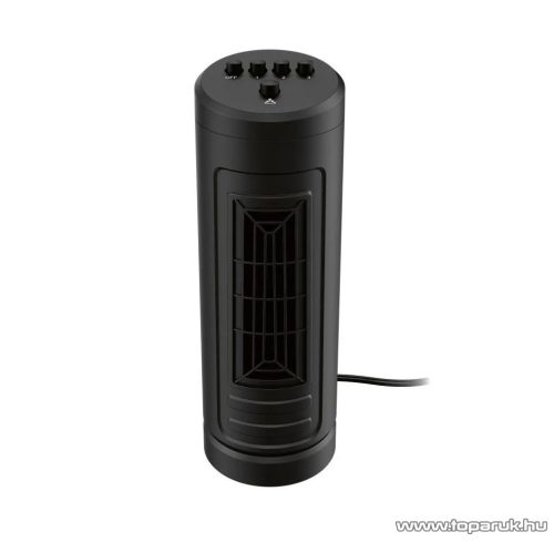 Silvercrest STVM 30 C1 BK Asztali mini oszlop ventilátor oszcilláló funkcióval, 30 W, fekete