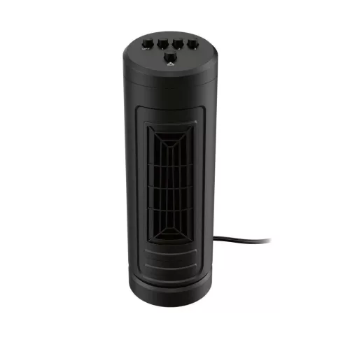 SilverCrest STVM 30 C1 BK Asztali mini oszlop ventilátor oszcilláló funkcióval, 30 W, fekete