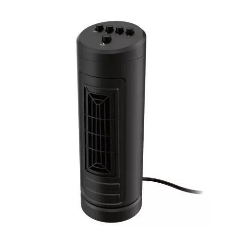SilverCrest STVM 30 C1 BK Asztali mini oszlop ventilátor oszcilláló funkcióval, 30 W, fekete