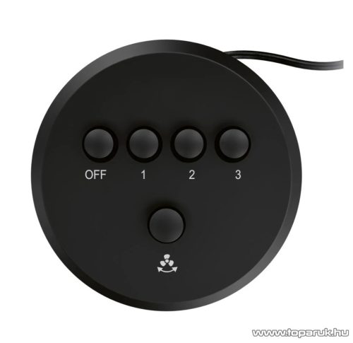 Silvercrest STVM 30 C1 BK Asztali mini oszlop ventilátor oszcilláló funkcióval, 30 W, fekete