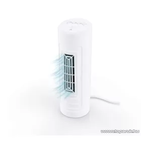   Silvercrest STVM 30 C1 WH Asztali mini oszlop ventilátor oszcilláló funkcióval, 30 W, fehér