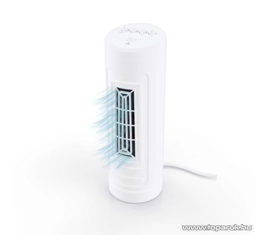 Silvercrest STVM 30 C1 WH Asztali mini oszlop ventilátor oszcilláló funkcióval, 30 W, fehér