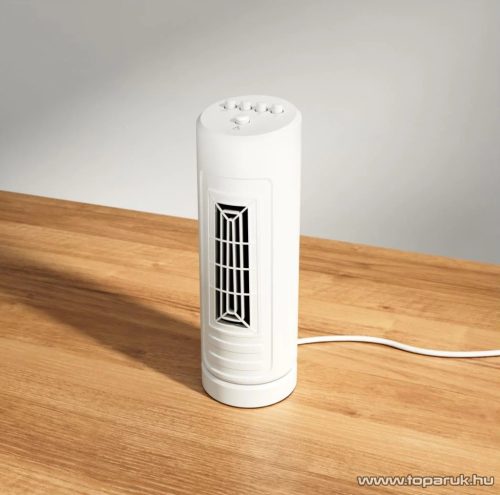 Silvercrest STVM 30 C1 WH Asztali mini oszlop ventilátor oszcilláló funkcióval, 30 W, fehér