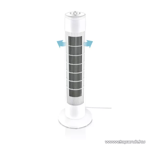 (HIBÁS / K899041) SilverCrest STV 50 I1 Toronyventilátor, oszlopventilátor, fehér, 50 W (HG09855A)