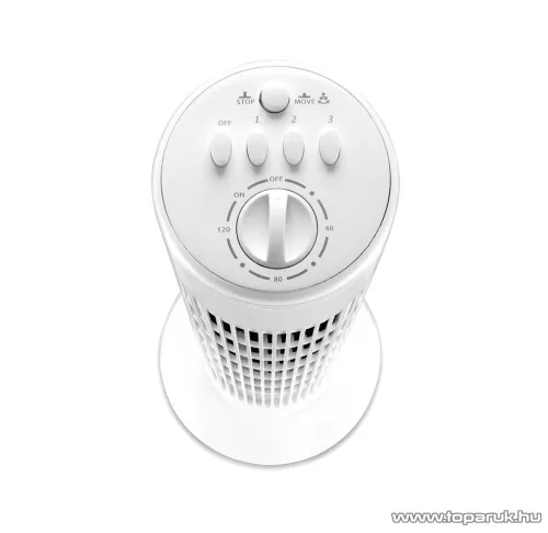 (HIBÁS / K899041) SilverCrest STV 50 I1 Toronyventilátor, oszlopventilátor, fehér, 50 W (HG09855A)