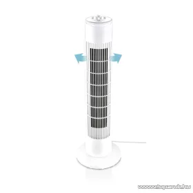   SilverCrest STV 50 I1 Toronyventilátor, oszlopventilátor, fehér, 50 W (HG09855A)