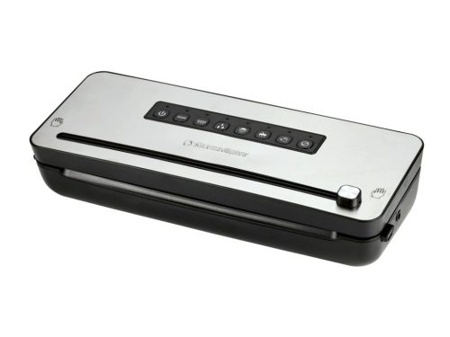 (SZÁLLÍTÁSI SÉRÜLT / K232097) SilverCrest SVEB 160 C4 Wet and Soft Nemesacél prémium vákuumcsomagoló fóliahegesztő, inox, 160 W