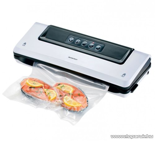 SilverCrest SV 125 B2 sous-vide vákuumcsomagoló fóliahegesztő, WET és SOFT programmal, lágyvákuumozás funkcióval