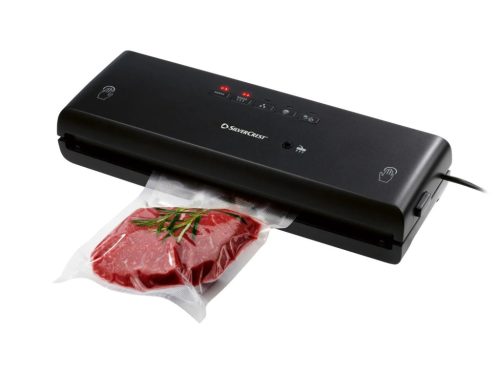 SilverCrest SV 130 A1 vákuumfóliázó készülék lágyvákuumozás funkcióval, fekete