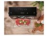 SilverCrest SV 130 A1 Black sous-vide vákuumcsomagoló fóliahegesztő, WET és SOFT programmal, lágyvákuumozás funkcióval, 130 W / fekete