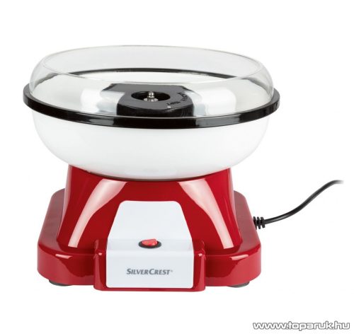 (bontott / 312741) SilverCrest SZM 500 B2 Vattacukor készítő gép, piros-fehér, 500W