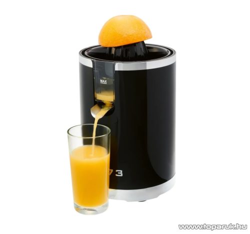SilverCrest SZPC 85 A1 BK Retro 1973 Elektromos citrusfacsaró citrus prés friss gyümölcslevek készítéséhez, fekete, 85 W