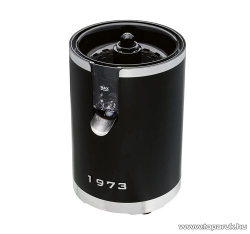 SilverCrest SZPC 85 A1 BK Retro 1973 Elektromos citrusfacsaró citrus prés friss gyümölcslevek készítéséhez, fekete, 85 W