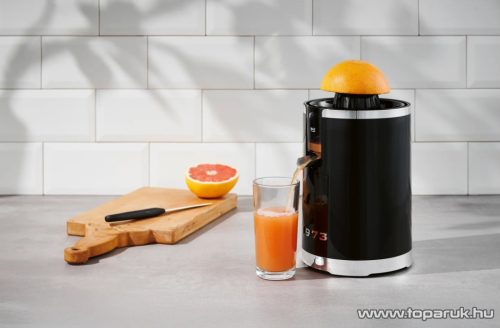 SilverCrest SZPC 85 A1 BK Retro 1973 Elektromos citrusfacsaró citrus prés friss gyümölcslevek készítéséhez, fekete, 85 W