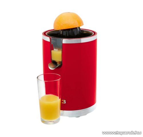 SilverCrest SZPC 85 A1 RD Retro 1973 Elektromos citrusfacsaró citrus prés friss gyümölcslevek készítéséhez, piros, 85 W