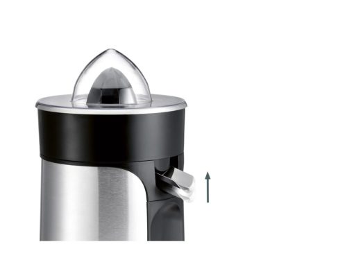 SilverCrest SZP 85 A1 INOX Elektromos citrusfacsaró citrus prés friss gyümölcslevek készítéséhez, rozsdamentes acél házzal, 85 W