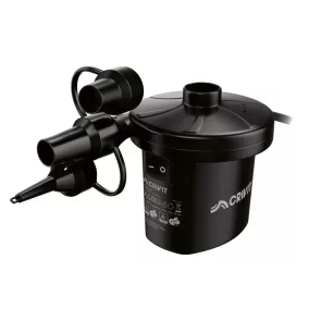   Crivit (SilverCrest) SGP 230 C3 Elektromos pumpa, matracpumpa (kiszívás és fújás funkcióval), fekete, 230 V / 130 W 