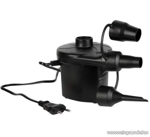SilverCrest SGP 230 C3 Elektromos pumpa, matracpumpa (kiszívás és fújás funkcióval), fekete, 230 V / 130 W 
