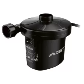   Crivit (SilverCrest) SGP 230 C3 Elektromos pumpa, matracpumpa (kiszívás és fújás funkcióval), fekete, 230 V / 130 W 