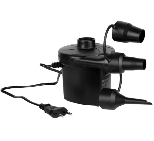 Crivit (SilverCrest) SGP 230 C3 Elektromos pumpa, matracpumpa (kiszívás és fújás funkcióval), fekete, 230 V / 130 W 