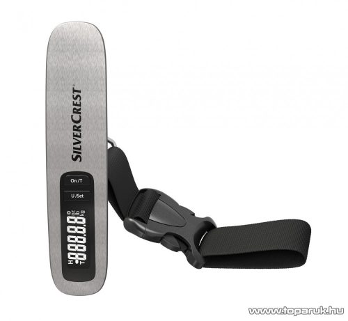 SilverCrest Delta-Sport KW-10519 Bőrönd, csomag, kézi poggyász mérleg (max. 50 kg súlyig) 
