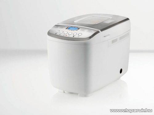 SilverCrest SBB 850 F2 Kétlapátos gluténmentes diabetikus kenyérsütő gép, fehér / inox, 850W
