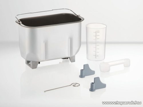 SilverCrest SBB 850 F2 Kétlapátos gluténmentes diabetikus kenyérsütő gép, fehér / inox, 850W