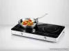 SilverCrest SDI 3500 B3 Kétlapos (2 zónás) üvegkerámia dupla indukciós főzőlap, 3500 W