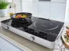 SilverCrest SDI 3500 B3 Kétlapos (2 zónás) üvegkerámia dupla indukciós főzőlap, 3500 W