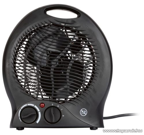 SilverCrest SHL 2000 A1 BK Hordozható ventilátoros fűtőtest, hősugárzó és ventilátor, fekete, 2000 W