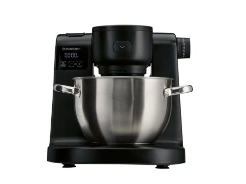 SilverCrest SKMB 1000 A1 Premium konyhai robotgép digitális időzítővel, LED kijelzővel + Turmix feltéttel, fekete, 3 L, 1000 W