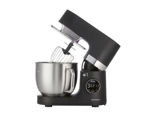 Profi konyhai robotgép beépített mérlegskálával és fröccsenésgátló fedéllel