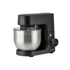   SilverCrest SKM 600 F1 BLACK Konyhai robotgép digitális időzítővel, LED kijelzővel, 8 sebességfokozattal, fekete, 5 L, 600 W