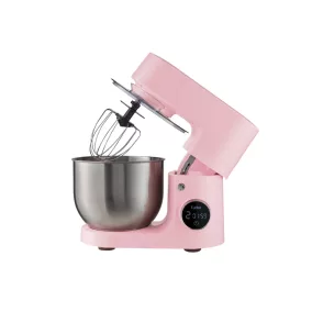  SilverCrest SKM 600 F1 PINK Konyhai robotgép digitális időzítővel, LED kijelzővel, 8 sebességfokozattal, rózsaszín, 5 L, 600 W