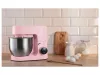 SilverCrest SKM 600 F1 PINK Konyhai robotgép digitális időzítővel, LED kijelzővel, 8 sebességfokozattal, rózsaszín, 5 L, 600 W