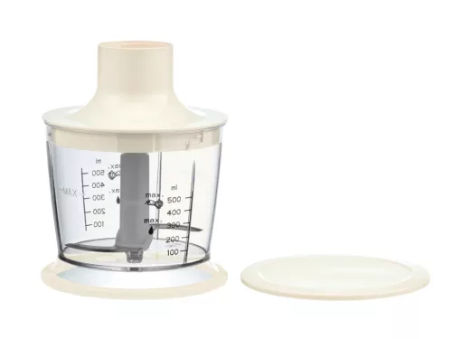 SilverCrest bézs botmixer szett 500 ml-es kétpengés aprítóval