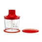 SilverCrest piros botmixer szett 500 ml-es kétpengés aprítóval