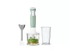 SilverCrest SSMS 600 G1 GR Nemesacél 2 az 1-ben botmixer szett, rúdmixer készlet 500 ml aprítóval, 700 ml keverőpohárral, menta zöld, 600 W