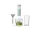 SilverCrest SSMS 600 G1 GR Nemesacél 2 az 1-ben botmixer szett, rúdmixer készlet 500 ml aprítóval, 700 ml keverőpohárral, menta zöld, 600 W
