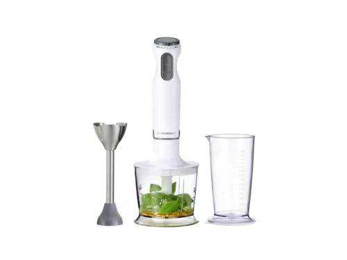 SilverCrest SSMS 600 G1 fehér inox zöld botmixer szett 600W teljesítménnyel