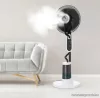 SilverCrest SSVS 85 B2 Vízporlasztós ventilátor, párásító / vízpermet ventilátor távirányítóval, fekete-fehér (40 cm átmérő)