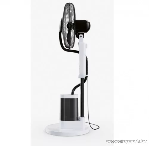 SilverCrest SSVS 85 B2 Vízporlasztós ventilátor, párásító / vízpermet ventilátor távirányítóval, fekete-fehér (40 cm átmérő)