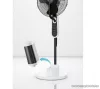 SilverCrest SSVS 85 B2 Vízporlasztós ventilátor, párásító / vízpermet ventilátor távirányítóval, fekete-fehér (40 cm átmérő)