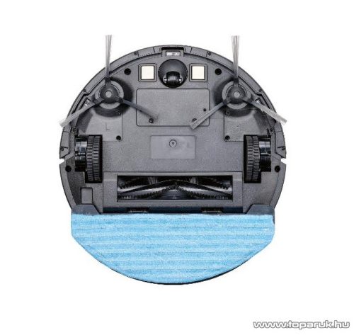 (HASZNÁLT / K234724) SilverCrest SSWR C2 Black robotporszívó vákuum törlő funkcióval, távirányítóval és töltő dokkolóval, fekete