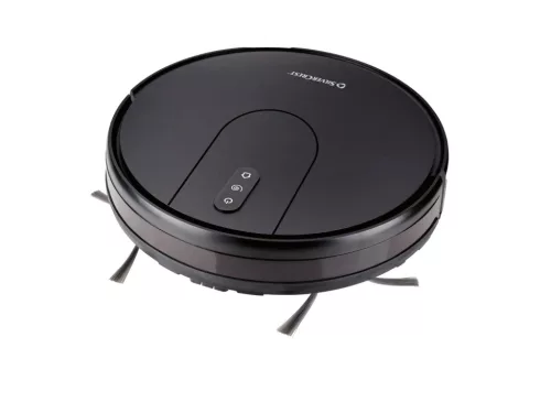 SilverCrest robotporszívó töltőállomással, távirányítóval és kiegészítő tisztító kefékkel