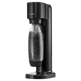 SodaStream GAIA Black fekete szódagép 1 literes mosogatógépben mosható palackkal és CO2 gázpatronnal