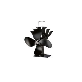   Tronic HG10349A Kandallóventilátor, kályhaventilátor fogantyúval (szabadon álló kivitel), 18 cm, fekete