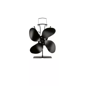   Tronic HG10349A Kandallóventilátor, kályhaventilátor fogantyúval (szabadon álló kivitel), 18 cm, fekete