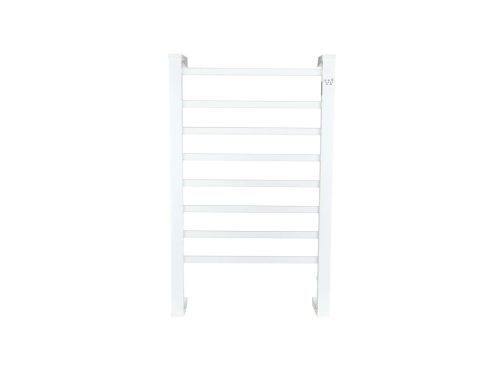 TRONIC SHH 150 E2 WH Álló és falra szerelhető fűtött, elektromos törölközőszárító radiátor időzítő funkcióval, fehér, 150 W